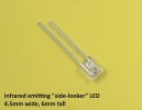 Side-looker infrared emitter LED