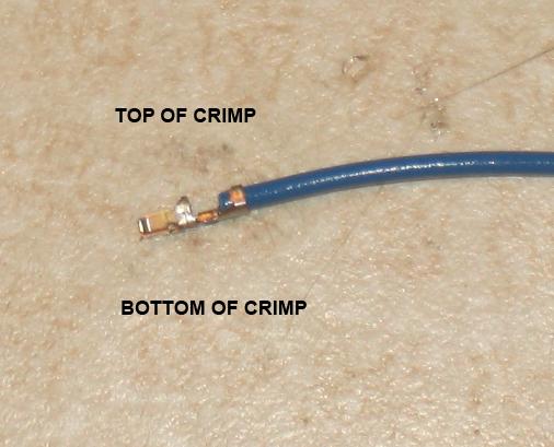 Crimp orientation